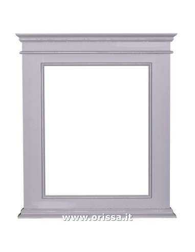 Specchio  in legno colorato con cornice MS138S