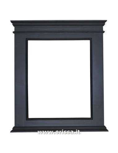 Specchio  in legno colorato con cornice MS138S