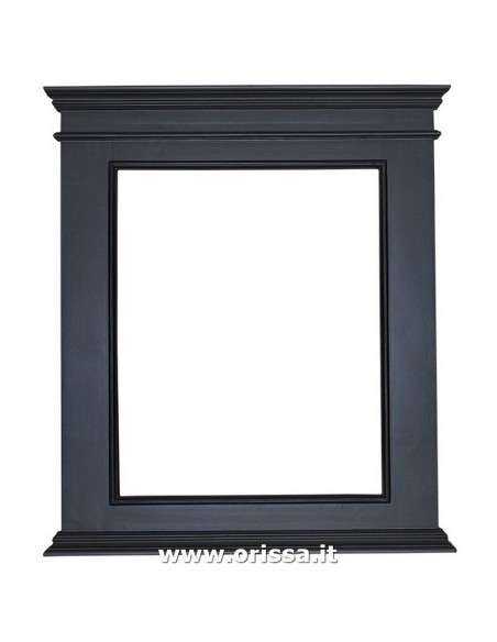 Specchio  in legno colorato con cornice MS138S
