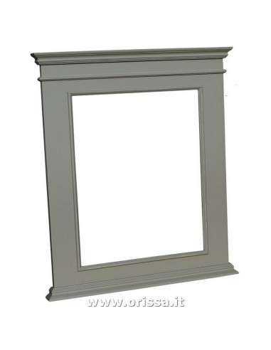 Specchio  in legno colorato con cornice MS138S