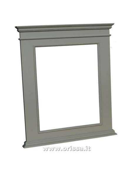Specchio  in legno colorato con cornice MS138S