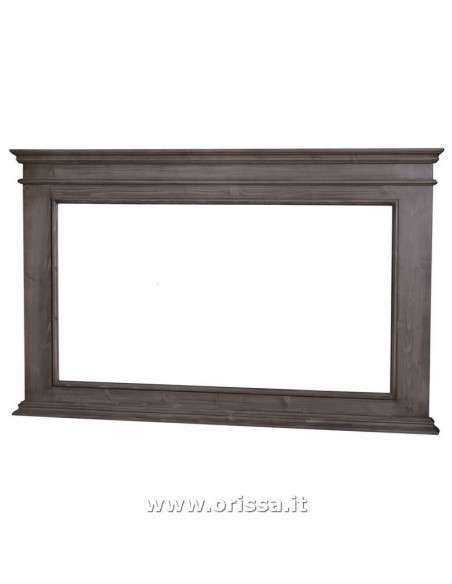 Specchio  in legno colorato orizzontale 151cm MS138B