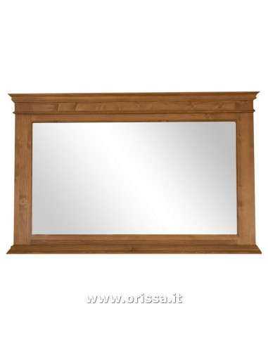 Specchio  in legno colorato orizzontale 151cm MS138B