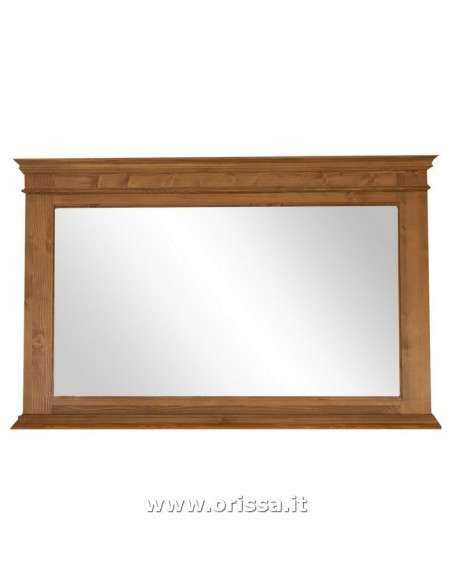 Specchio  in legno colorato orizzontale 151cm MS138B