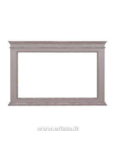 Specchio  in legno colorato orizzontale 151cm MS138B