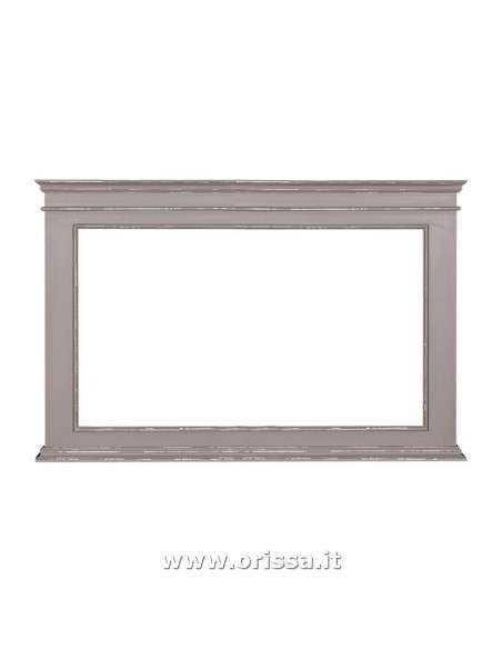 Specchio  in legno colorato orizzontale 151cm MS138B