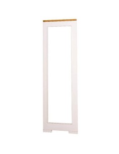 Cornice specchio con specchio in legno di pino stile country figura intera MS641