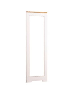 Cornice specchio con specchio in legno di pino stile country figura intera MS641 2