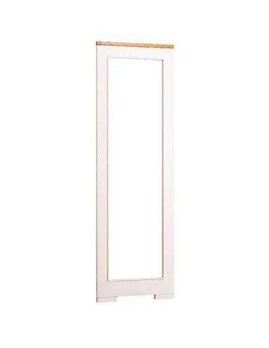 Cornice specchio con specchio in legno di pino stile country figura intera MS641