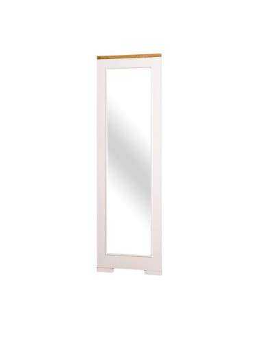 Cornice specchio con specchio in legno di pino stile country figura intera MS641