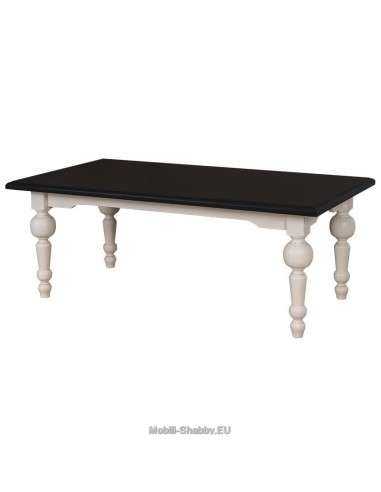 Tavolo basso legno stile shabby chic MS567