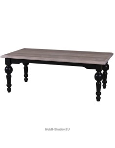 Tavolo basso legno stile shabby chic MS567 2