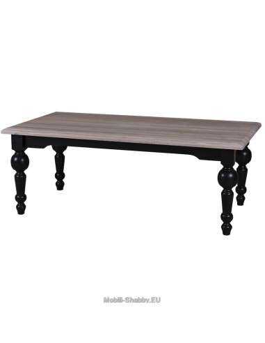 Tavolo basso legno stile shabby chic MS567