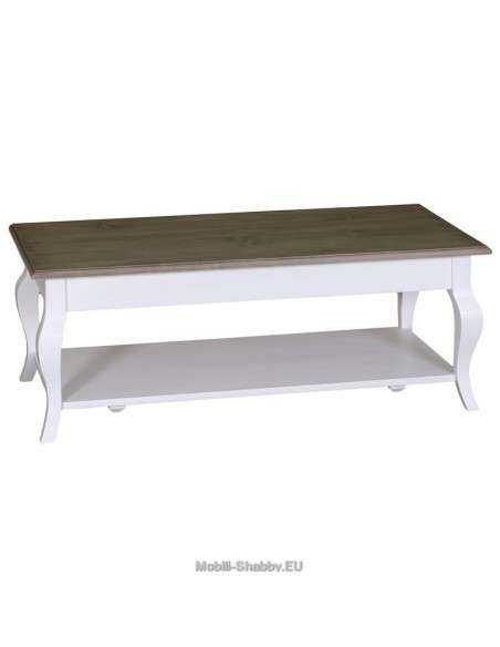Tavolo basso gamba francese stile provenzale MS398