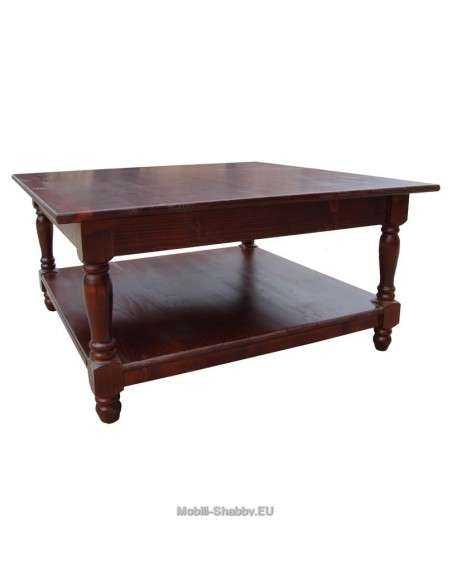 Tavolo basso shabby chic legno MS128