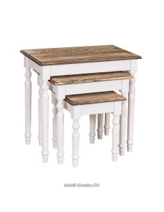 Set tavoli da divano in legno MS80