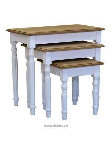Set tavoli da divano in legno MS80