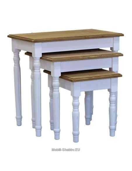Set tavoli da divano in legno MS80