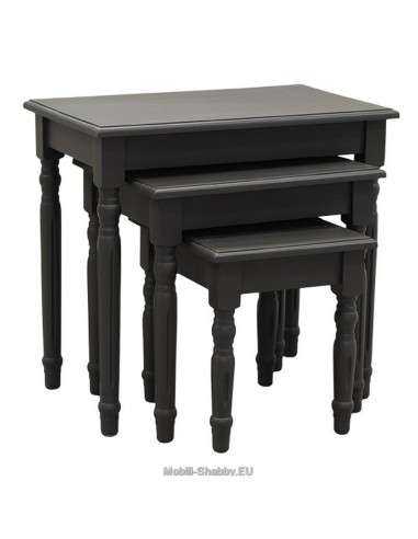 Set tavoli da divano in legno MS80