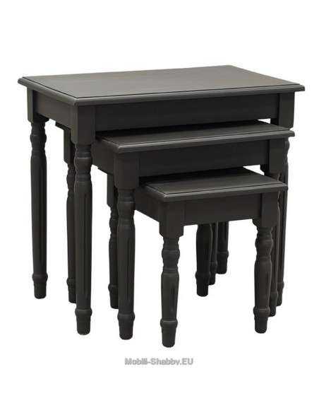 Set tavoli da divano in legno MS80