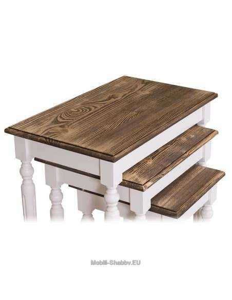Set tavoli da divano in legno MS80