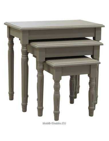 Set tavoli da divano in legno MS80