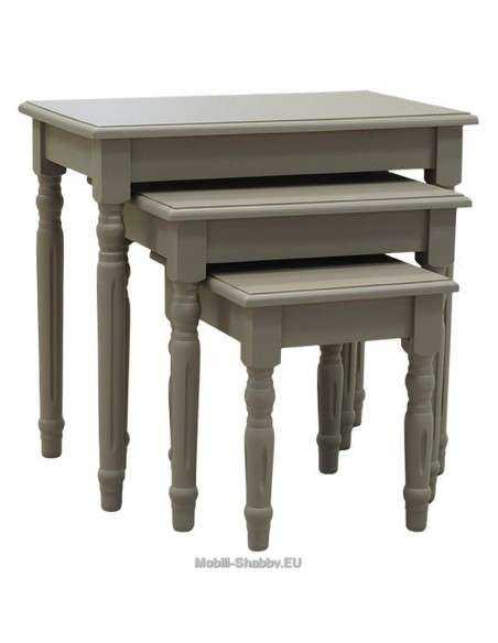 Set tavoli da divano in legno MS80
