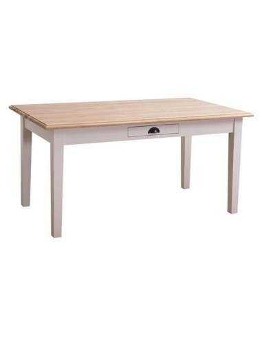 Tavolo da pranzo 160cm provenzale colorato MS22-160