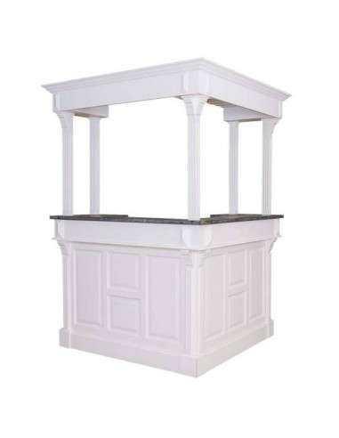 mobile bar angolare colorato stile shabby chic, provenzale e country MS484+GAL