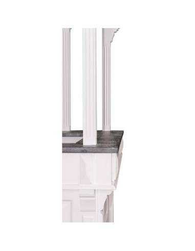 mobile bar angolare colorato stile shabby chic, provenzale e country MS484+GAL