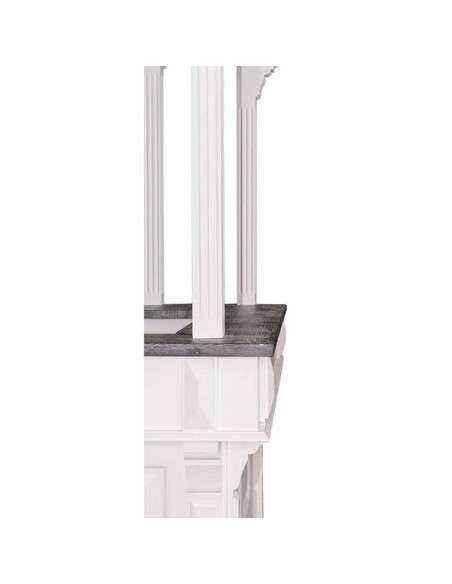 mobile bar angolare colorato stile shabby chic, provenzale e country MS484+GAL