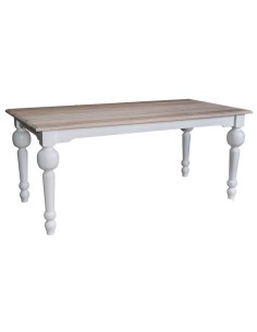 Tavolo da pranzo stile country 180cm legno MS566-180 2