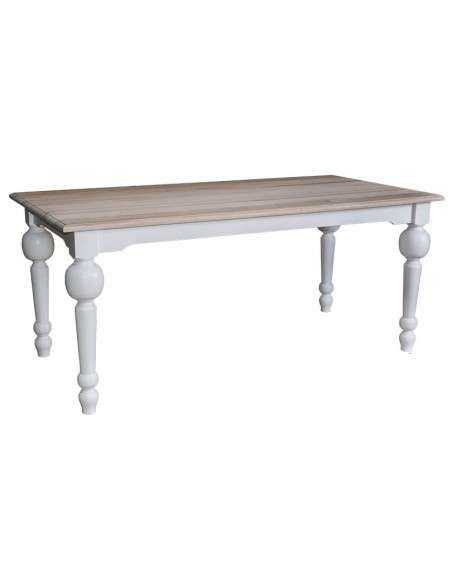 Tavolo da pranzo stile country 180cm legno MS566-180