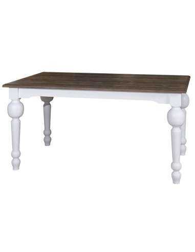 Tavolo da pranzo stile country 210cm legno MS566-210