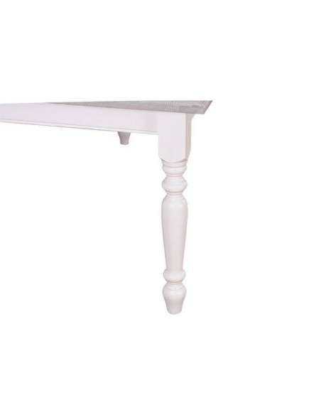 Tavolo da pranzo stile shaby chic 160cm legno MS623-160