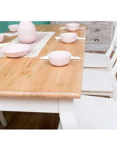 Tavolo da pranzo colorato con gamba francese MS383-180