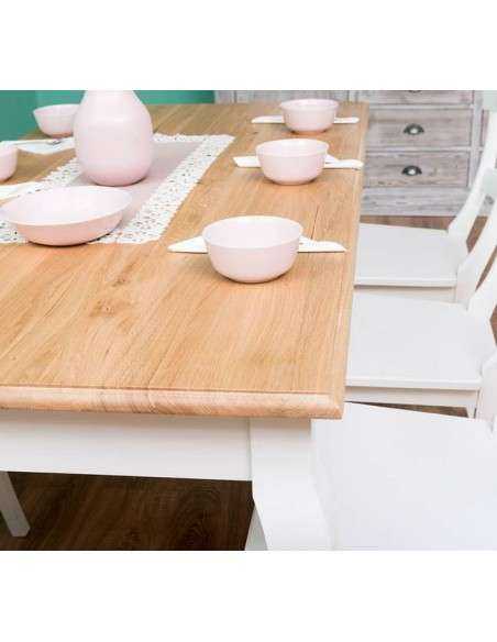 Tavolo da pranzo colorato con gamba francese MS383-180