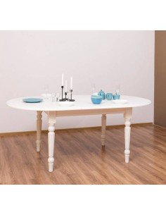 Tavolo estensibile ovale allungabile MS524-160 2