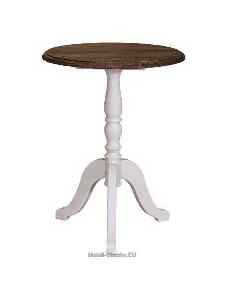 tavolo bistrot, tavolino bar gamba centrale shabby chic - MS400