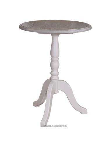 tavolo bistrot, tavolino bar gamba centrale shabby chic - MS400