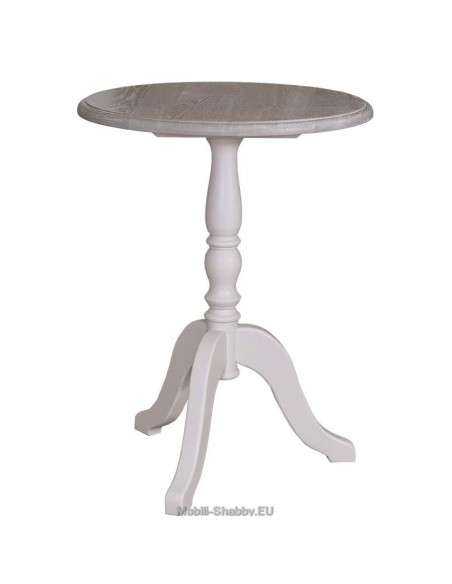 tavolo bistrot, tavolino bar gamba centrale shabby chic - MS400