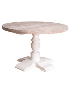 Tavolo rotondo con gamba centrale in legno diametro 130cm - MS676 2