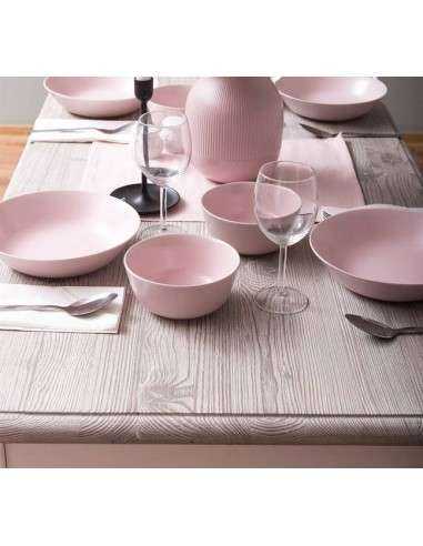 Tavolo da pranzo stile country chic 140cm legno MS659-140