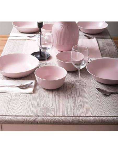 Tavolo da pranzo stile country chic 140cm legno MS659-140
