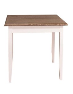 Tavolo da pranzo stile country chic 80cm legno MS659-80 2
