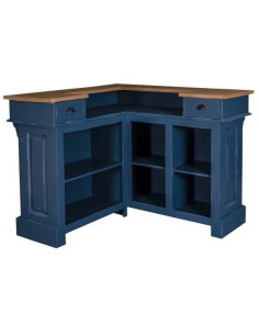 mobile bar angolare stile shabby chic, provenzale e country MS484-140 2