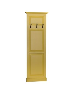 Pannello appendiabiti country legno 3 ganci MS429 2