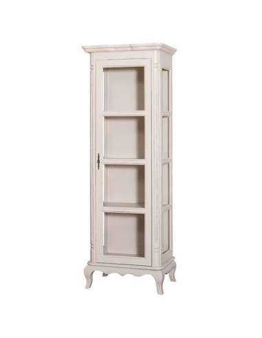 Vetrina shabby chic in legno MS652