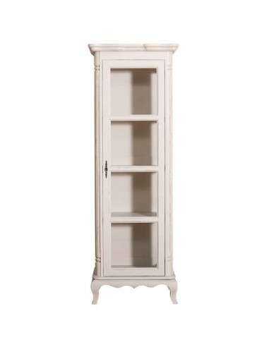 Vetrina shabby chic in legno MS652