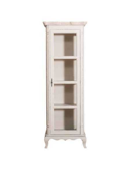 Vetrina shabby chic in legno MS652